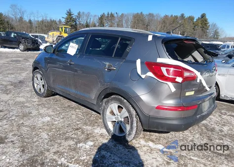 2011 Kia Sportage Lx из США, поврежденный, VIN KNDPBCA24B7012785